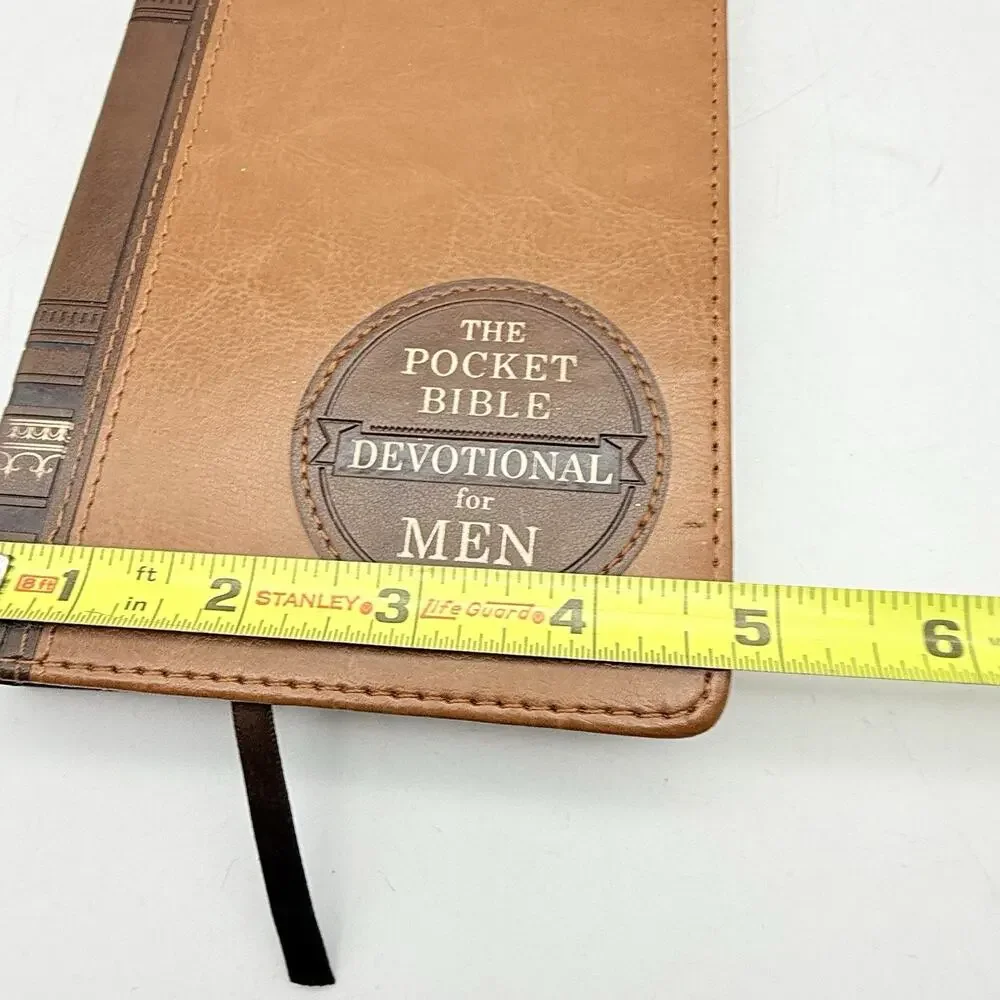Pocket Bible Devotional for Men Imitation Leather First edition 2017